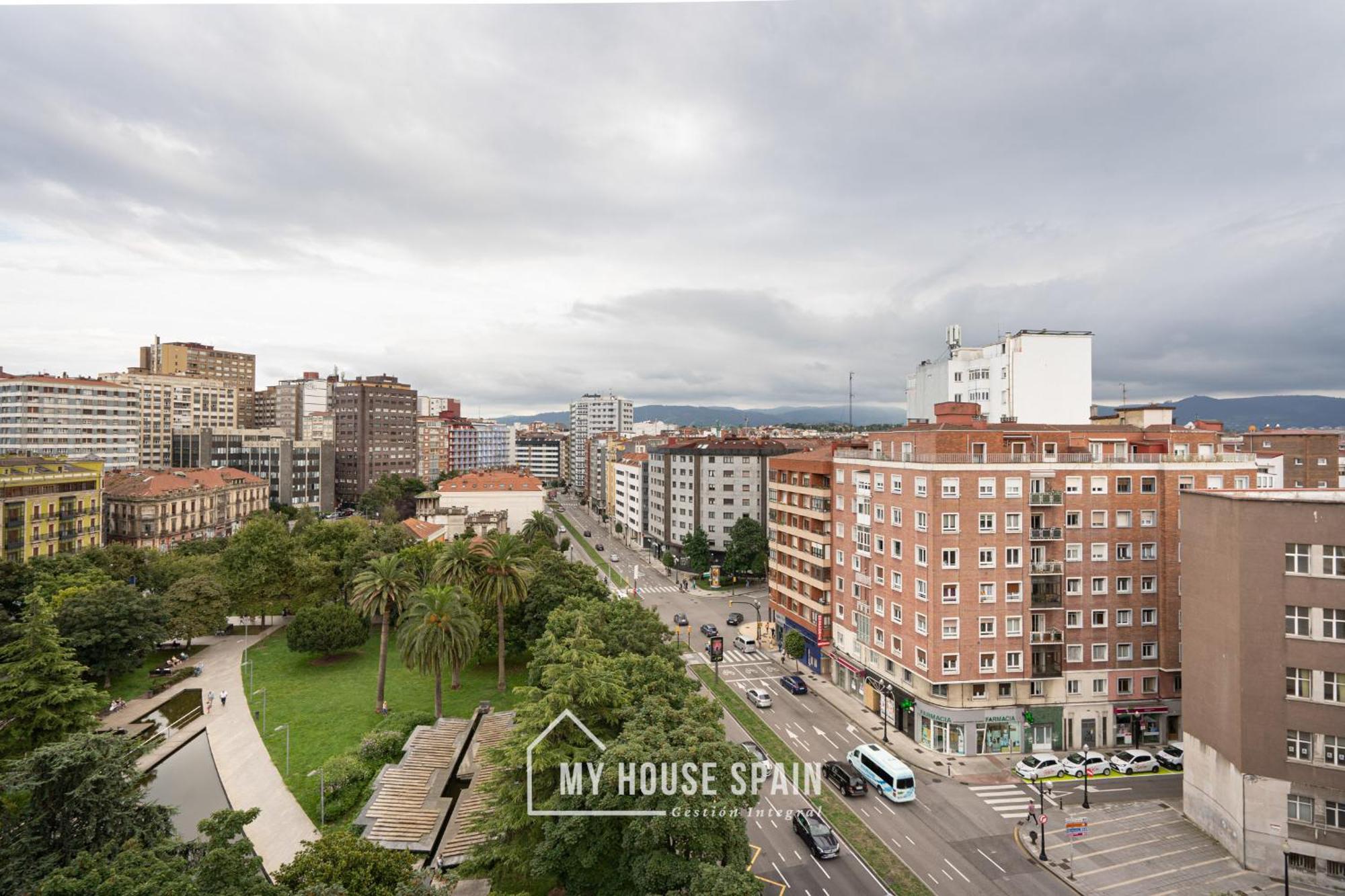 Myhousespain - Amplio Con Vistas En Pleno Centro * Gijón